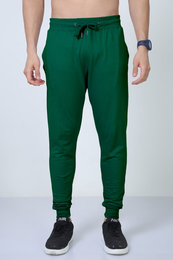 Kaint Fashion Unisex  Bottle Green Jogger