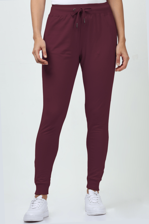 Kaint Fashion Unisex Joggers Maroon - Image 2