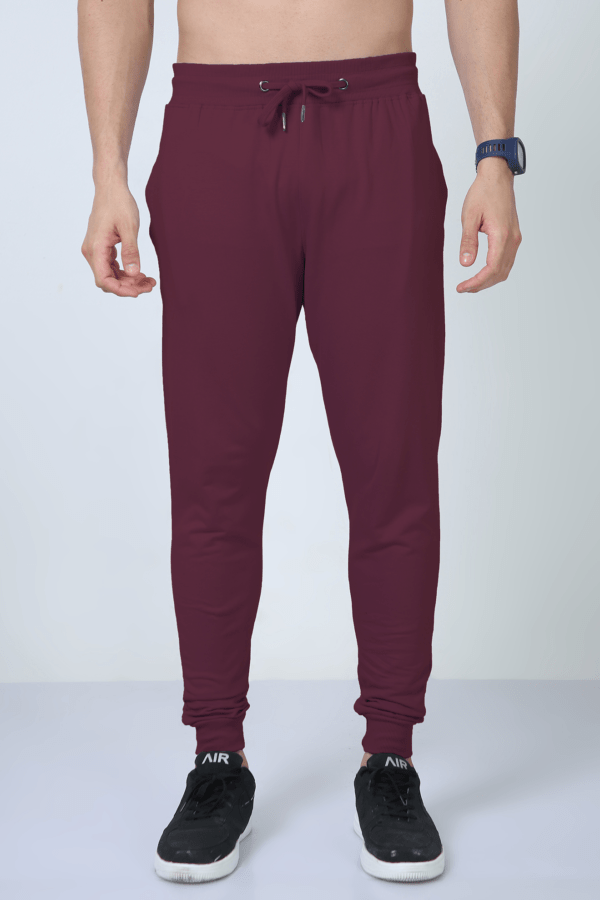 Kaint Fashion Unisex Joggers Maroon