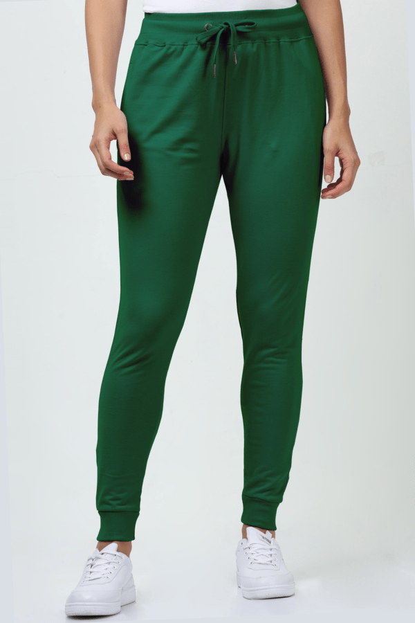 Kaint Fashion Unisex  Bottle Green Jogger - Image 2