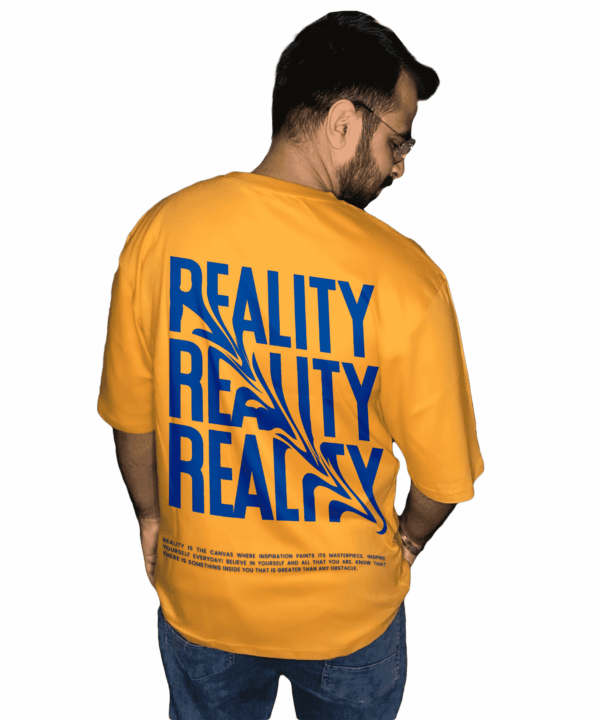 Smiley with Reality Premium Combo Oversize T-shirt (Pack of 2) - Image 2