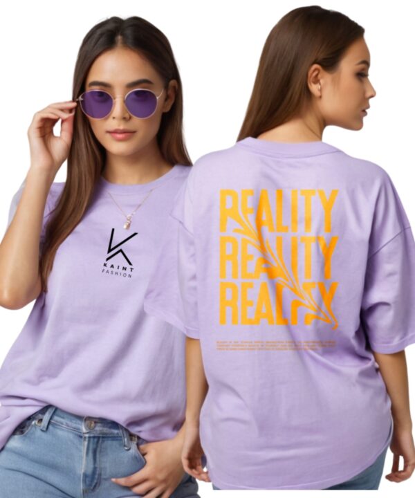 Reality - Believe In Yourself Oversized T shirt - Image 6